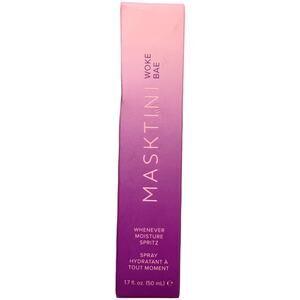 Masktini Skincare Woke Bae Whenever Moisture Spray Anti Aging Hydrating NEW